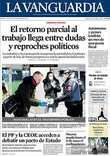 Periodico La Vanguardia