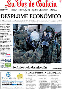 Periodico La Voz de Galicia
