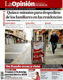 Periodico La Opinión de Murcia