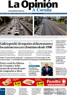 Periodico La Opinión Coruña