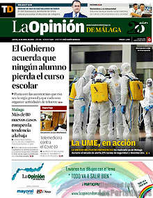 Periodico La Opinión de Málaga