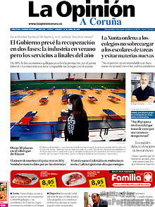 Periodico La Opinión Coruña