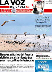 Periodico La Voz de Cádiz