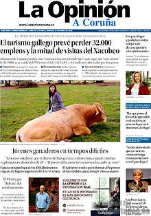 Periodico La Opinión Coruña