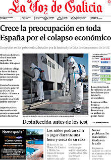 Periodico La Voz de Galicia