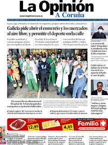 Periodico La Opinión Coruña