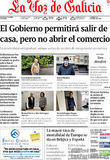 Periodico La Voz de Galicia