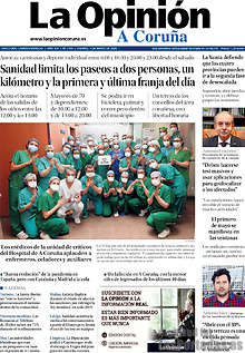 Periodico La Opinión Coruña