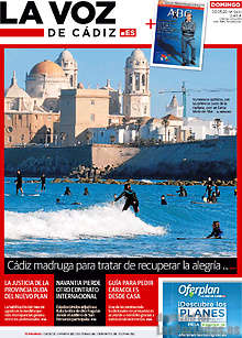 Periodico La Voz de Cádiz