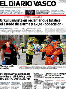 Periodico El Diario Vasco
