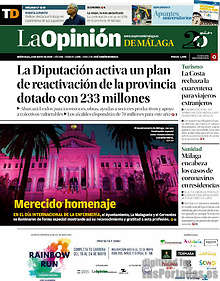 Periodico La Opinión de Málaga