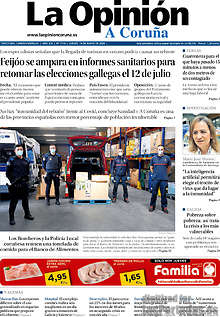 Periodico La Opinión Coruña