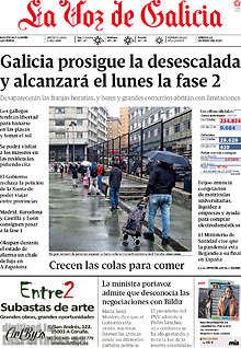 Periodico La Voz de Galicia