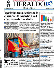 Periodico Heraldo de Aragon