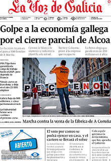 Periodico La Voz de Galicia