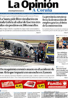 Periodico La Opinión Coruña