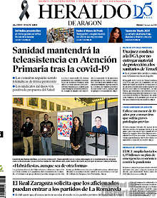 Periodico Heraldo de Aragon