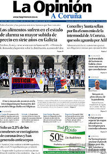 Periodico La Opinión Coruña