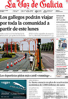 Periodico La Voz de Galicia