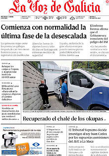 Periodico La Voz de Galicia