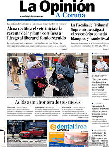 Periodico La Opinión Coruña