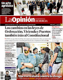 Periodico La Opinión de Murcia