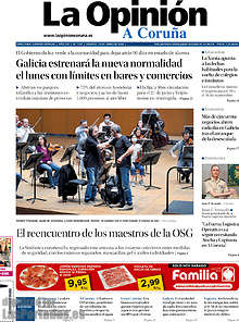 Periodico La Opinión Coruña