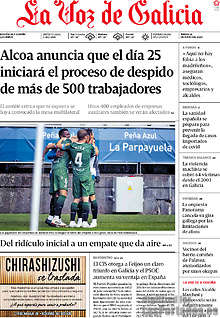 Periodico La Voz de Galicia