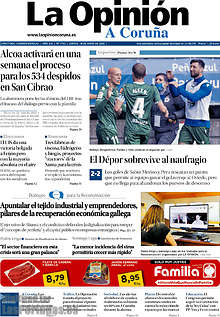 Periodico La Opinión Coruña