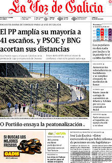 Periodico La Voz de Galicia