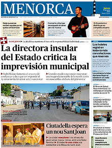 Periodico Menorca
