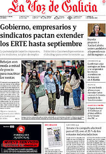 Periodico La Voz de Galicia
