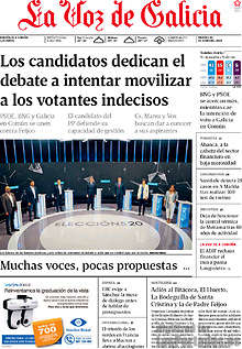 Periodico La Voz de Galicia