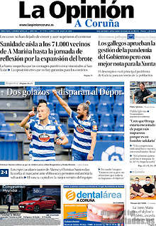 Periodico La Opinión Coruña