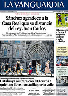 Periodico La Vanguardia