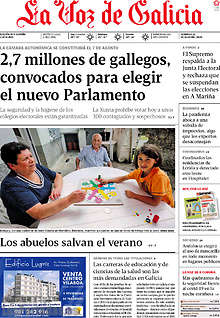 Periodico La Voz de Galicia