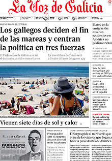 Periodico La Voz de Galicia