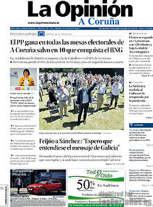 Periodico La Opinión Coruña