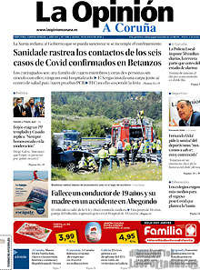 Periodico La Opinión Coruña