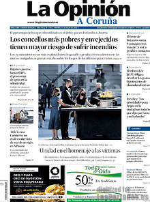 Periodico La Opinión Coruña