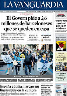 Periodico La Vanguardia