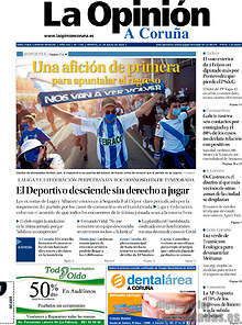 Periodico La Opinión Coruña