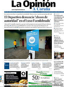 Periodico La Opinión Coruña