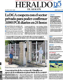 Periodico Heraldo de Aragon