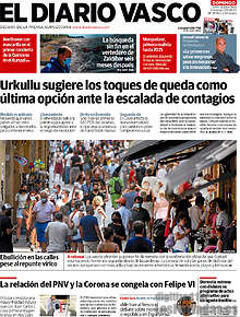 Periodico El Diario Vasco