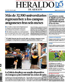 Periodico Heraldo de Aragon