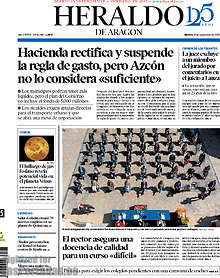 Periodico Heraldo de Aragon