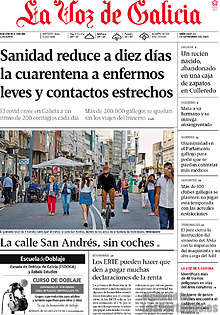 Periodico La Voz de Galicia