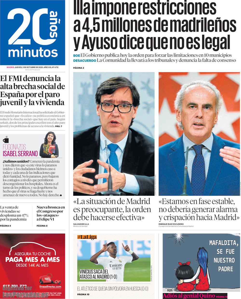 20 Minutos