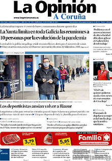 Periodico La Opinión Coruña